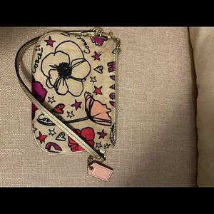 Coach makeup bag